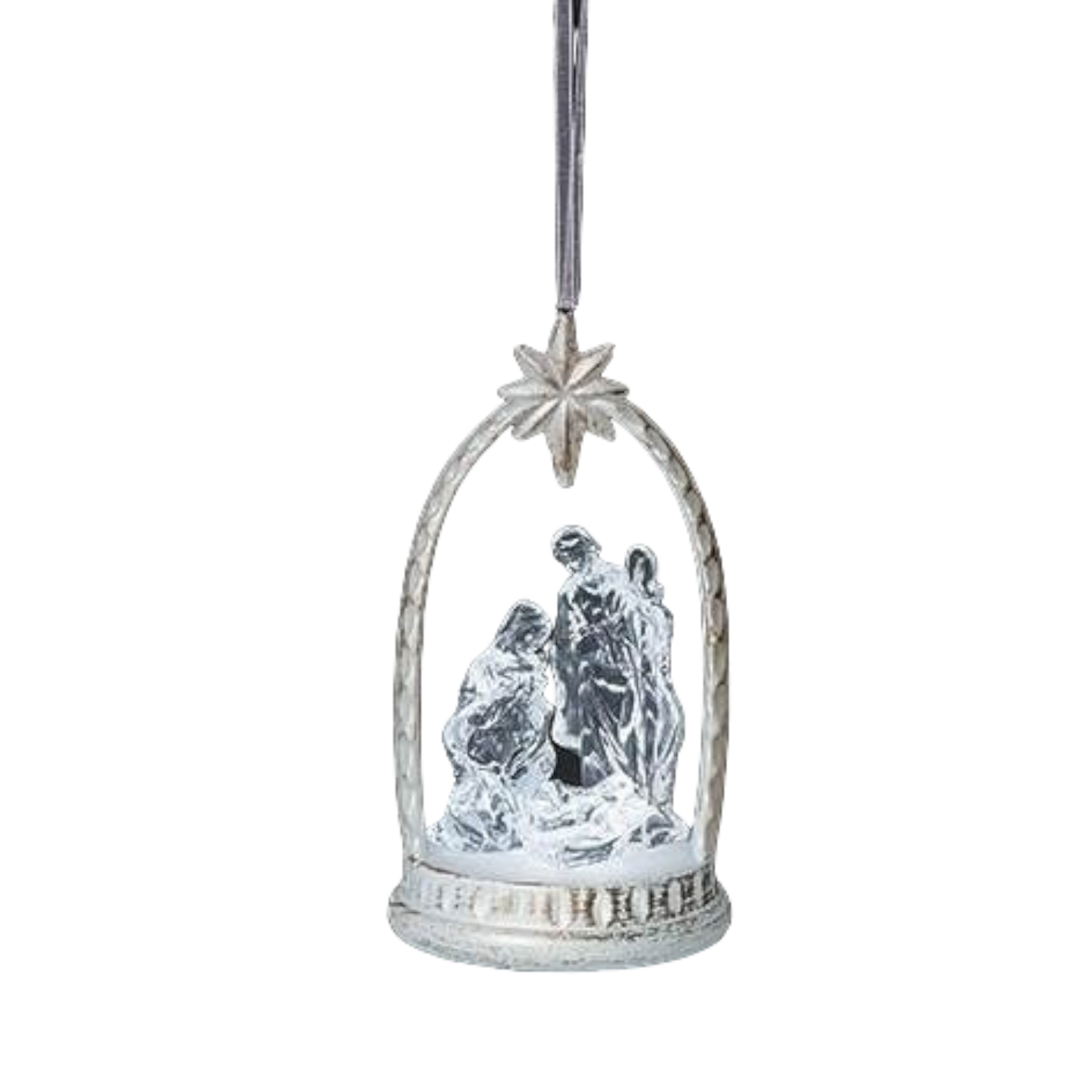 Lighted Holy Family Ornament -