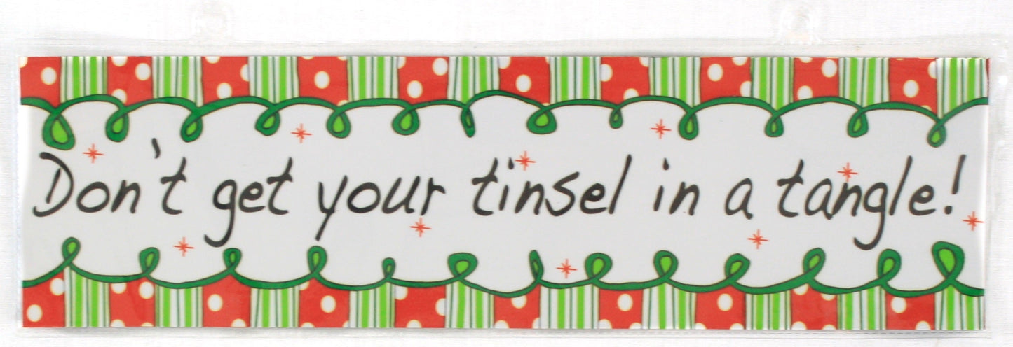 Vinyl Holiday Car Magnets -