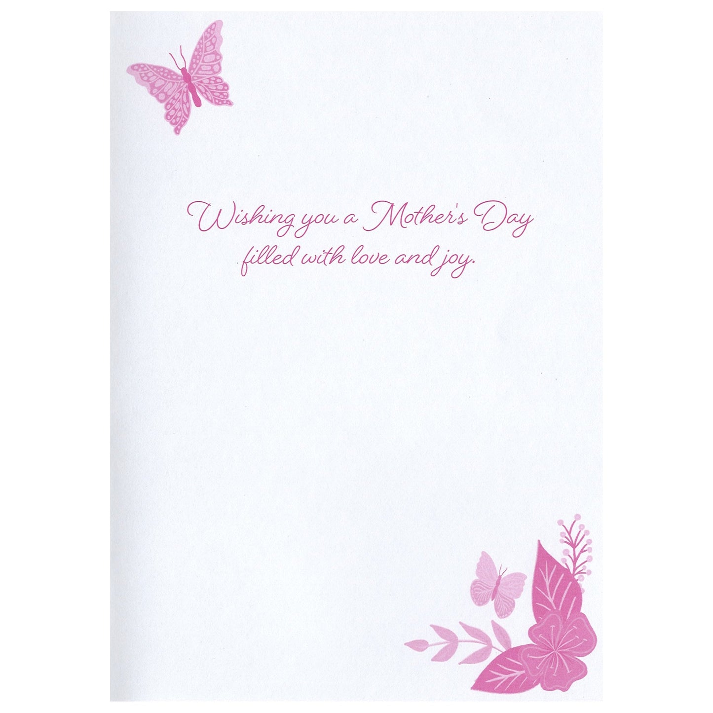 Butterfly Floral - Mother's Day Card
