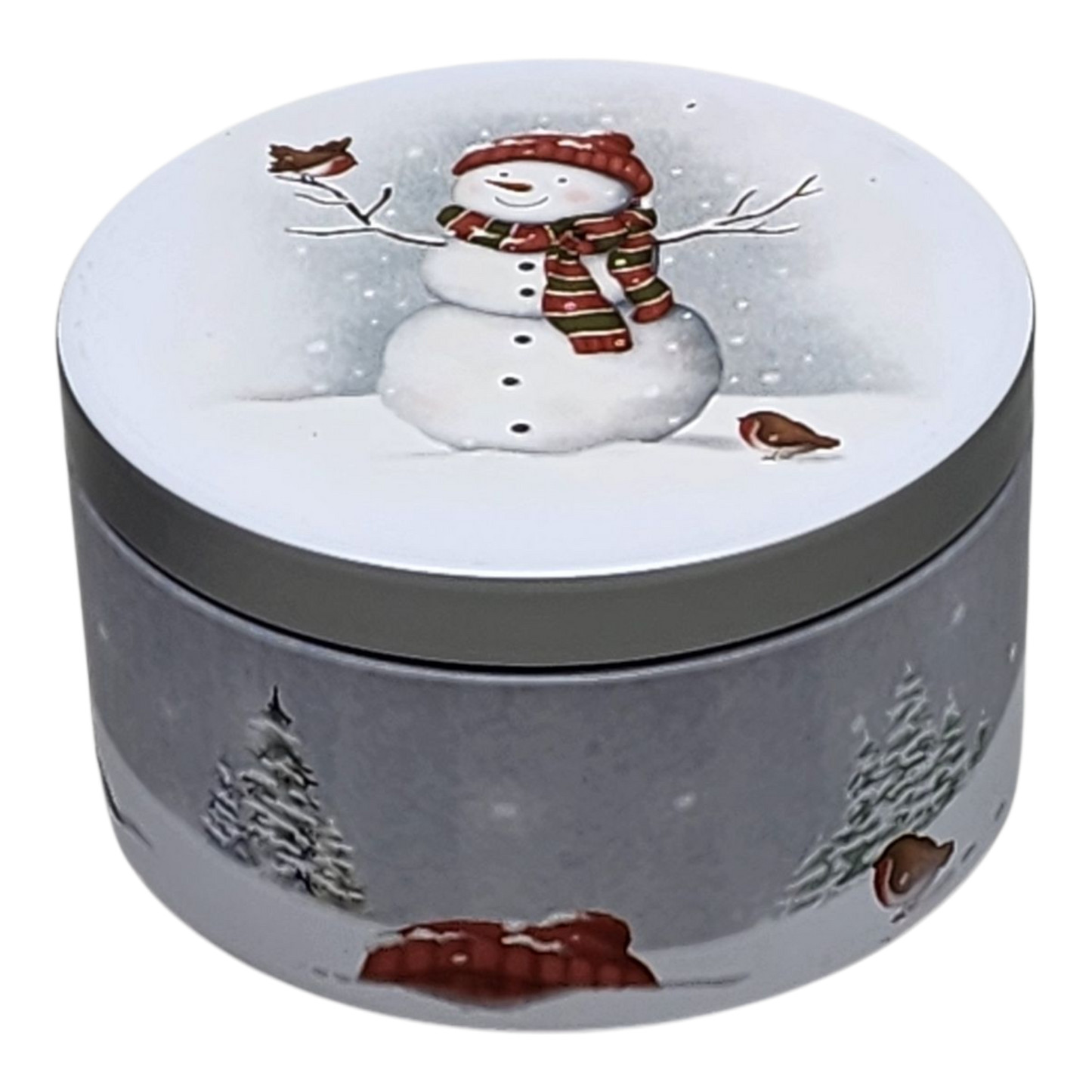 Snowman Sugar Cookie Candle - Warm Holiday Fragrance