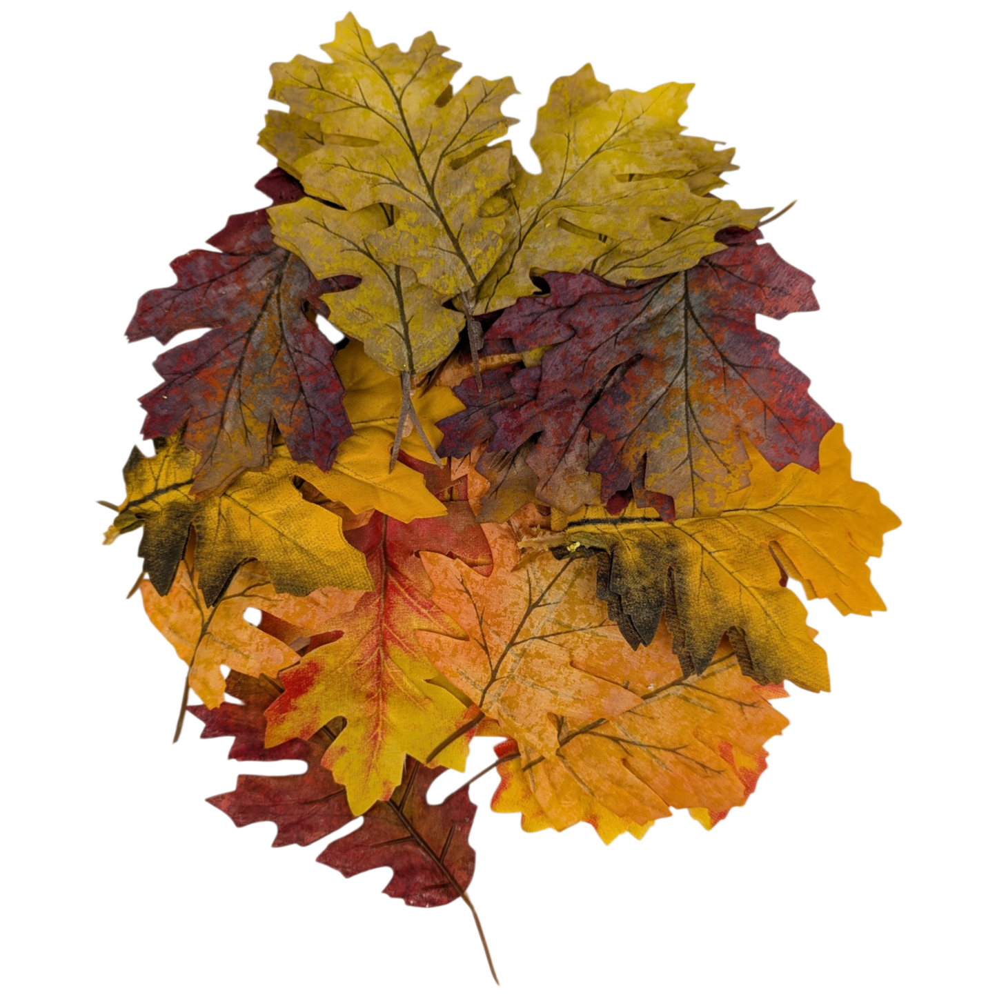 Bag of 36 Faux Harvest Leaves