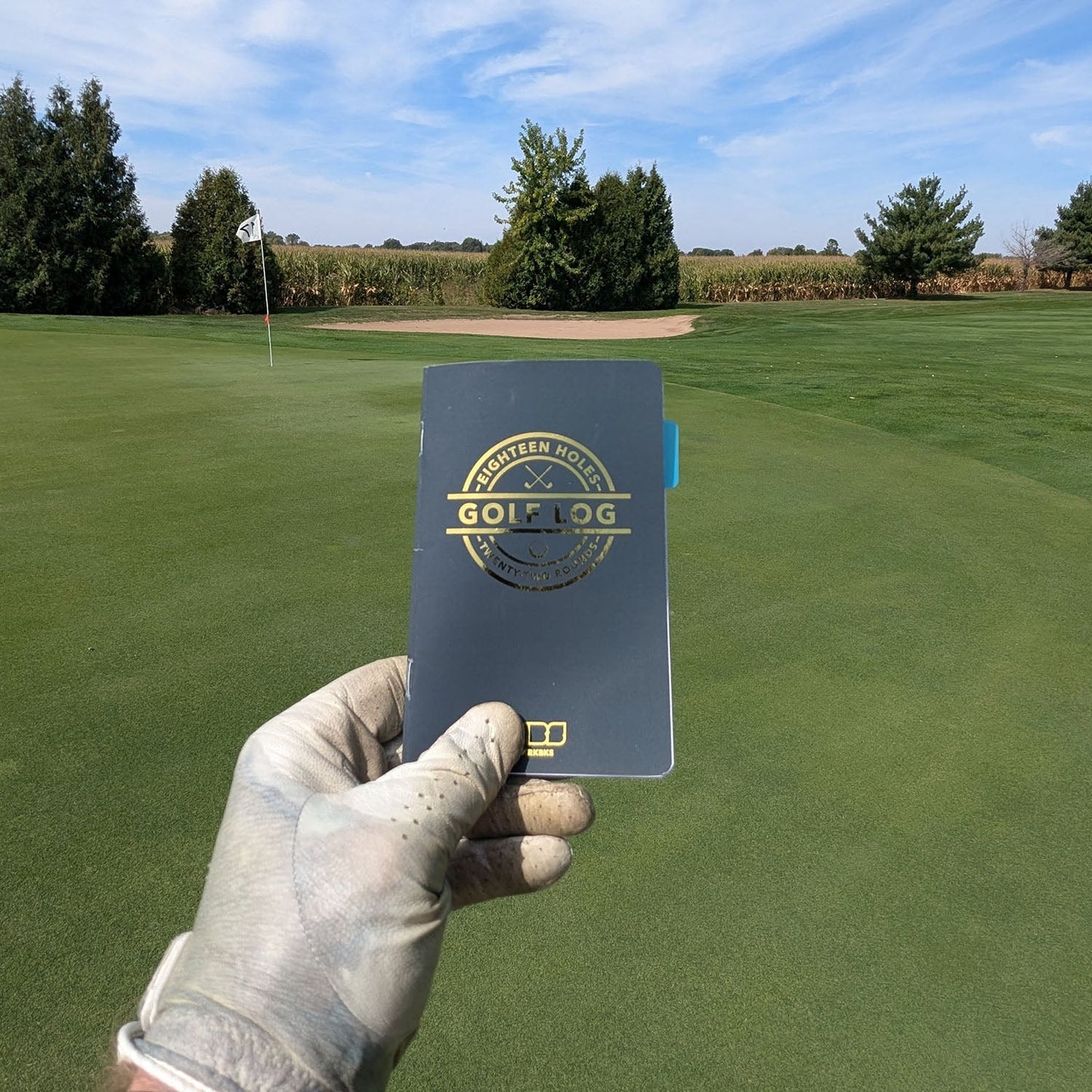 Pocket Golf Log Book | Track Scores & Stats