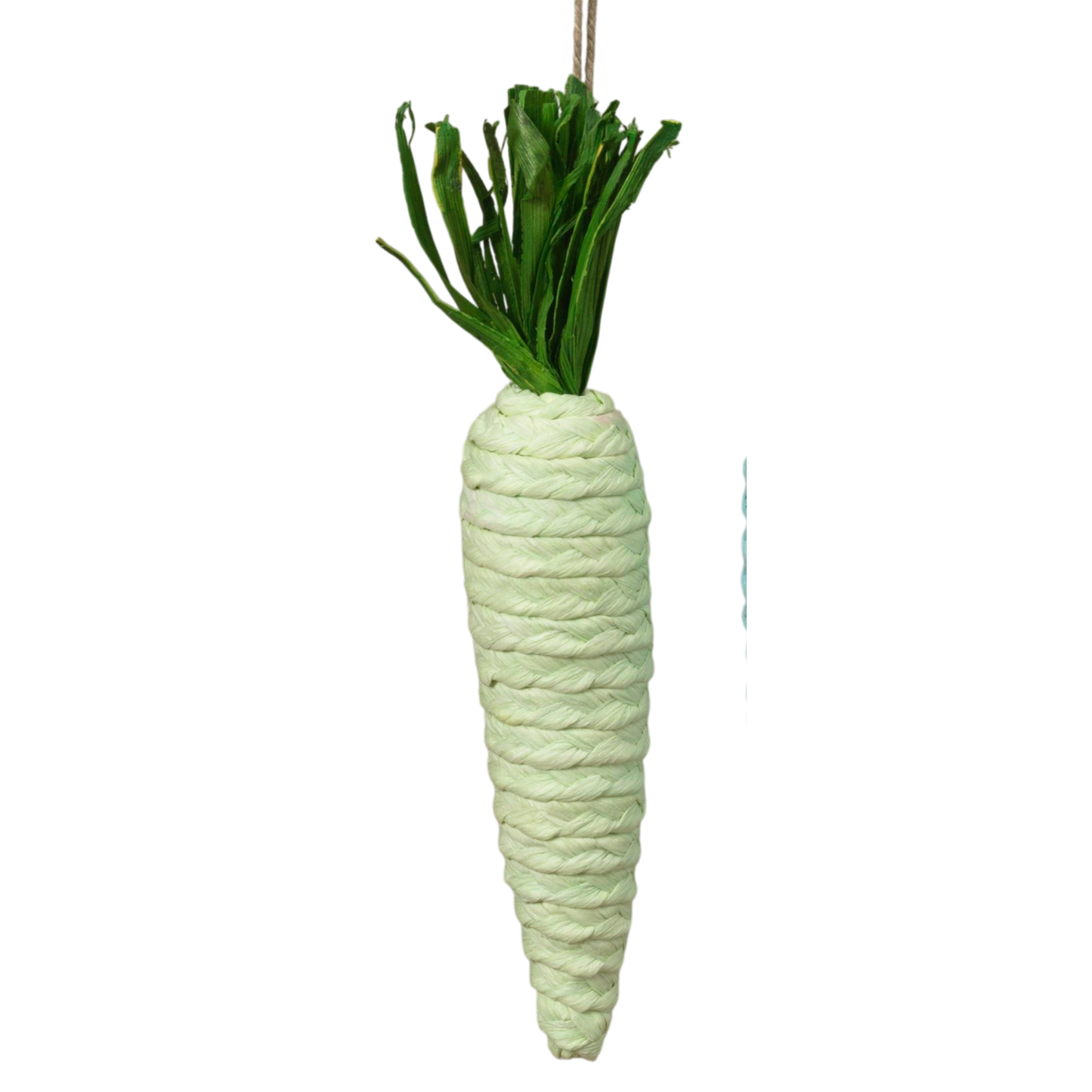 Sisal Rope Carrot Ornament -