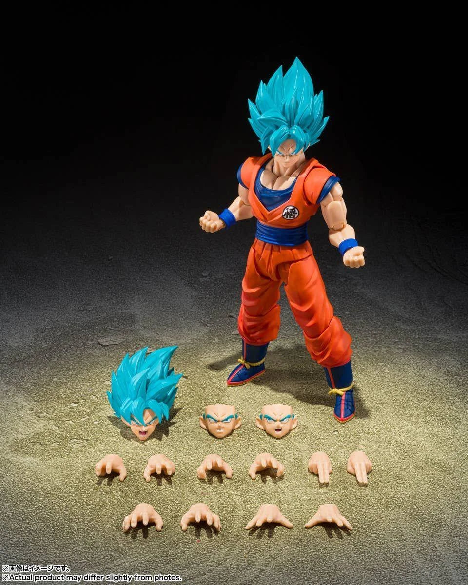 Dragon Ball Super S.H.Figuarts Super Saiyan Blue Goku – Blue Power Transcending Limits