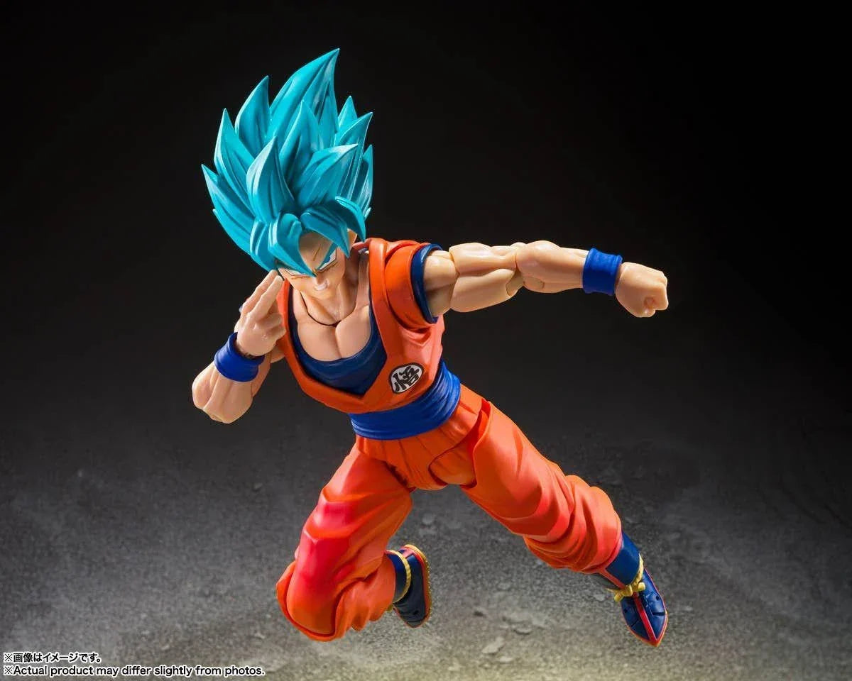 Dragon Ball Super S.H.Figuarts Super Saiyan Blue Goku – Blue Power Transcending Limits