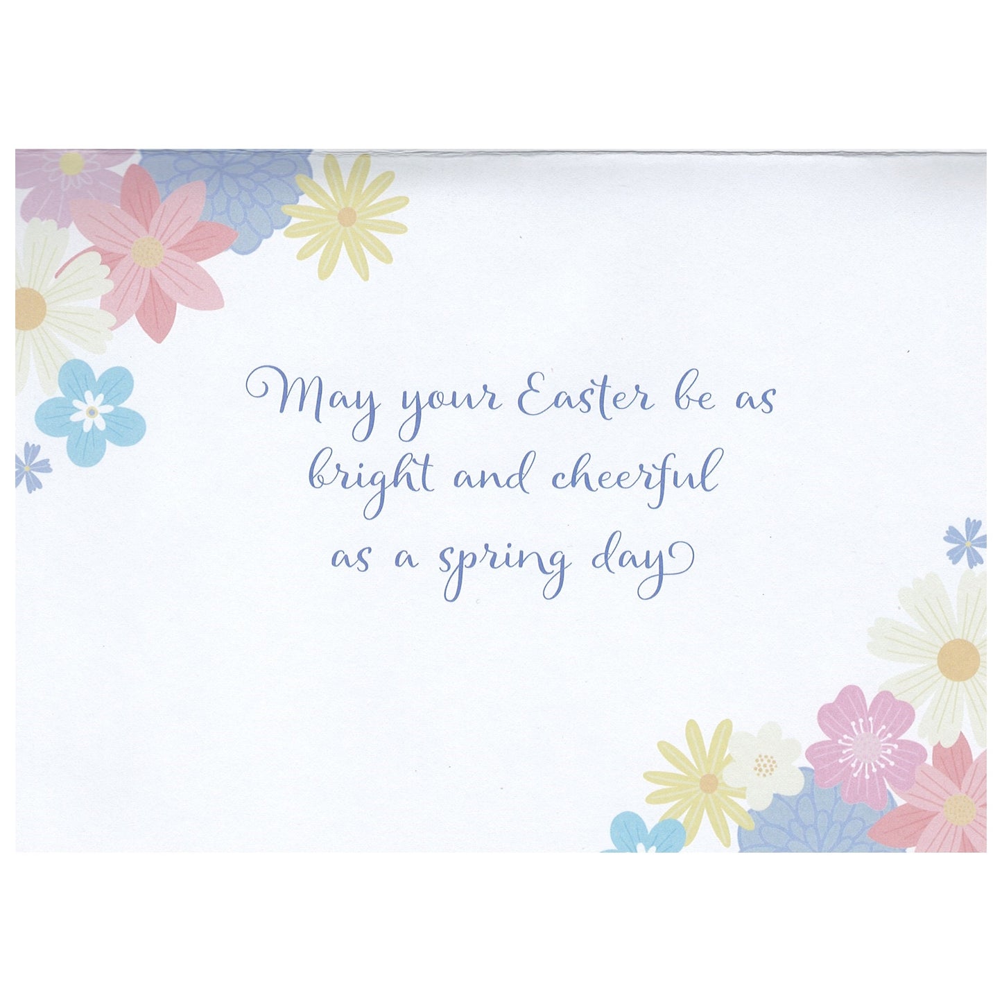 Floral "Happy Easter" Card