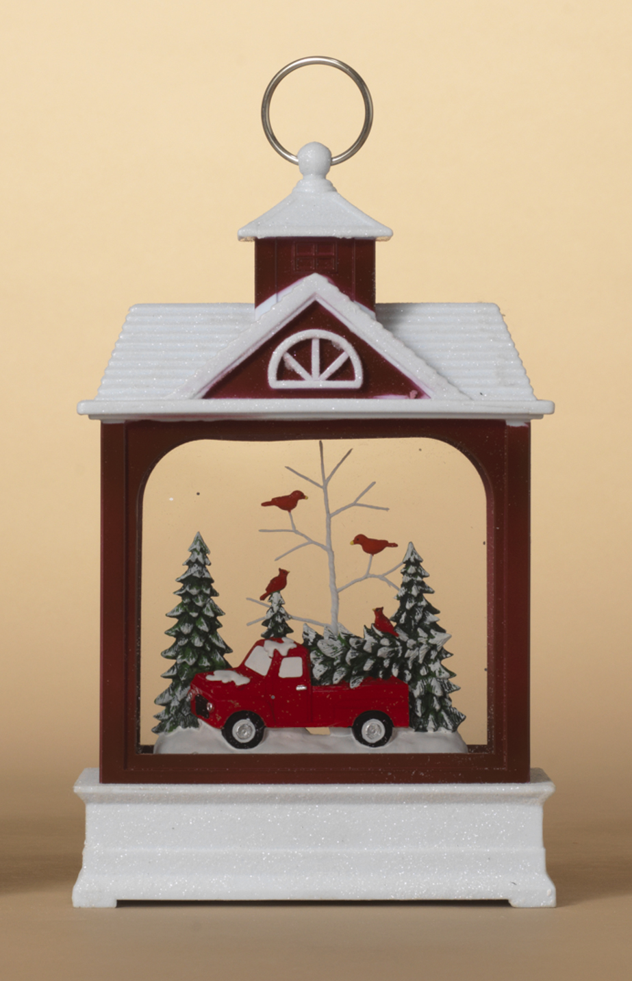 Spinning Barn Waterglobe -  Pickup Truck