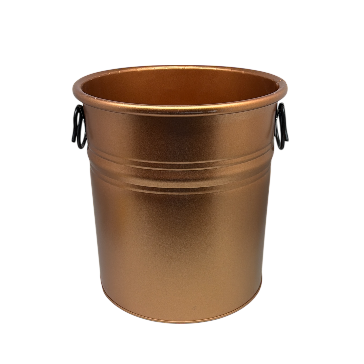 Copper Look Metal Bucket - Mid Size