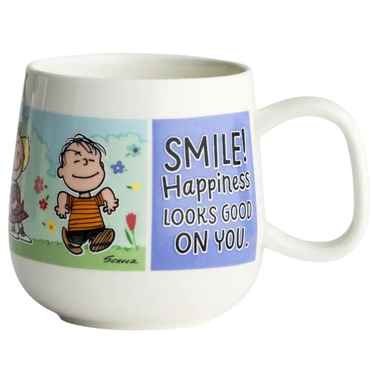 Peanuts - Smile! Happiness Looks Good On You - Ceramic Mug