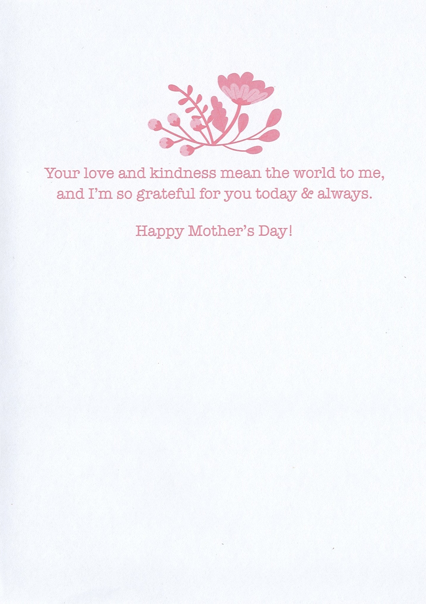Grateful for Grandma - Mother's Day Card