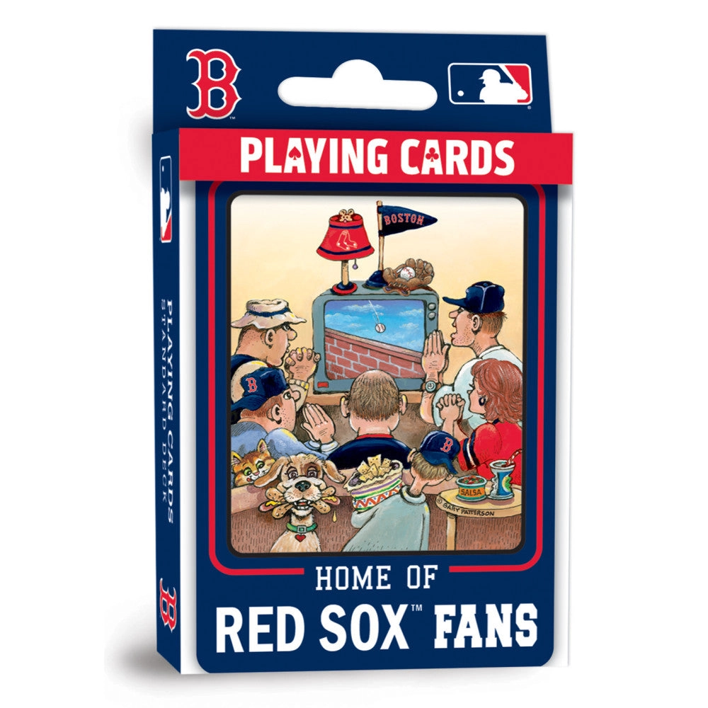 Boston Red Sox Fan Deck Playing Cards - 54 Card Deck