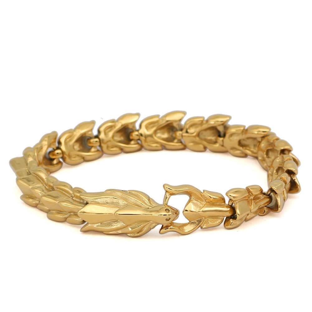 Vikings Jörmungandr Stainless Steel Bracelet