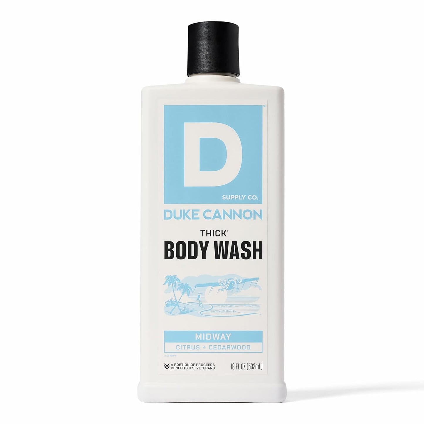 Thick High Viscosity Body Wash – Midway - Citrus and Cedarwood