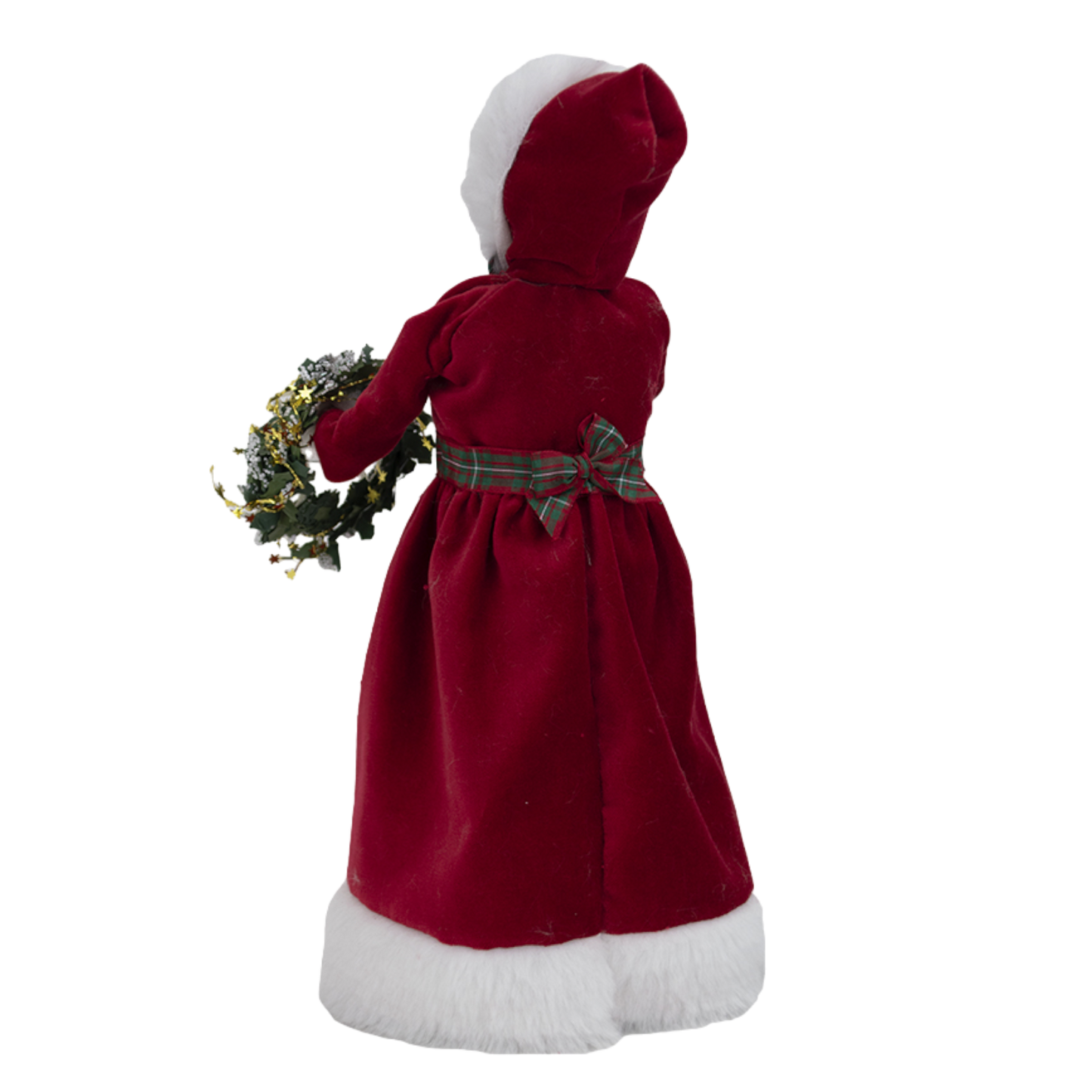 Red Velvet Mrs. Claus - 13 Inch