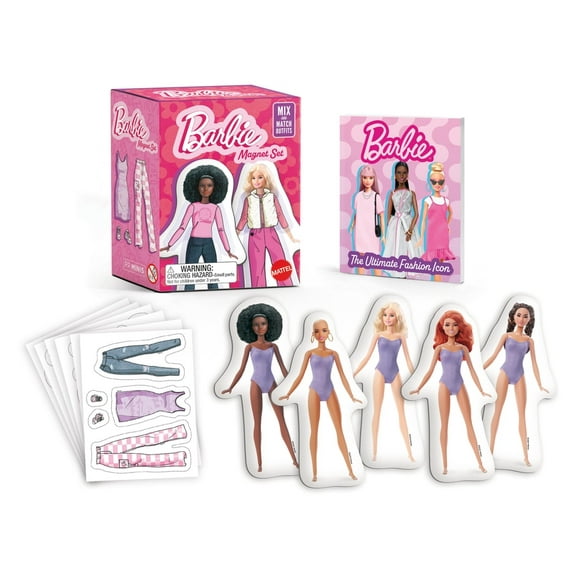 Barbie Magnet Set Mix-and-Match Outfits!