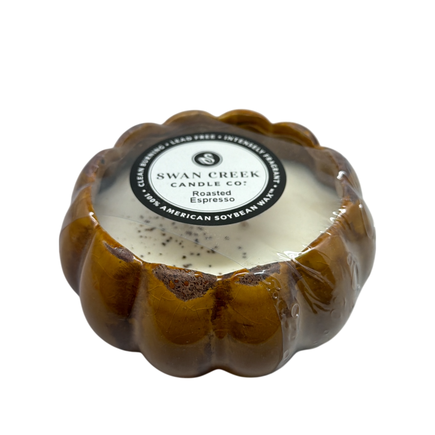 Small Petal Bowl  Soy Candle - Roasted Expresso