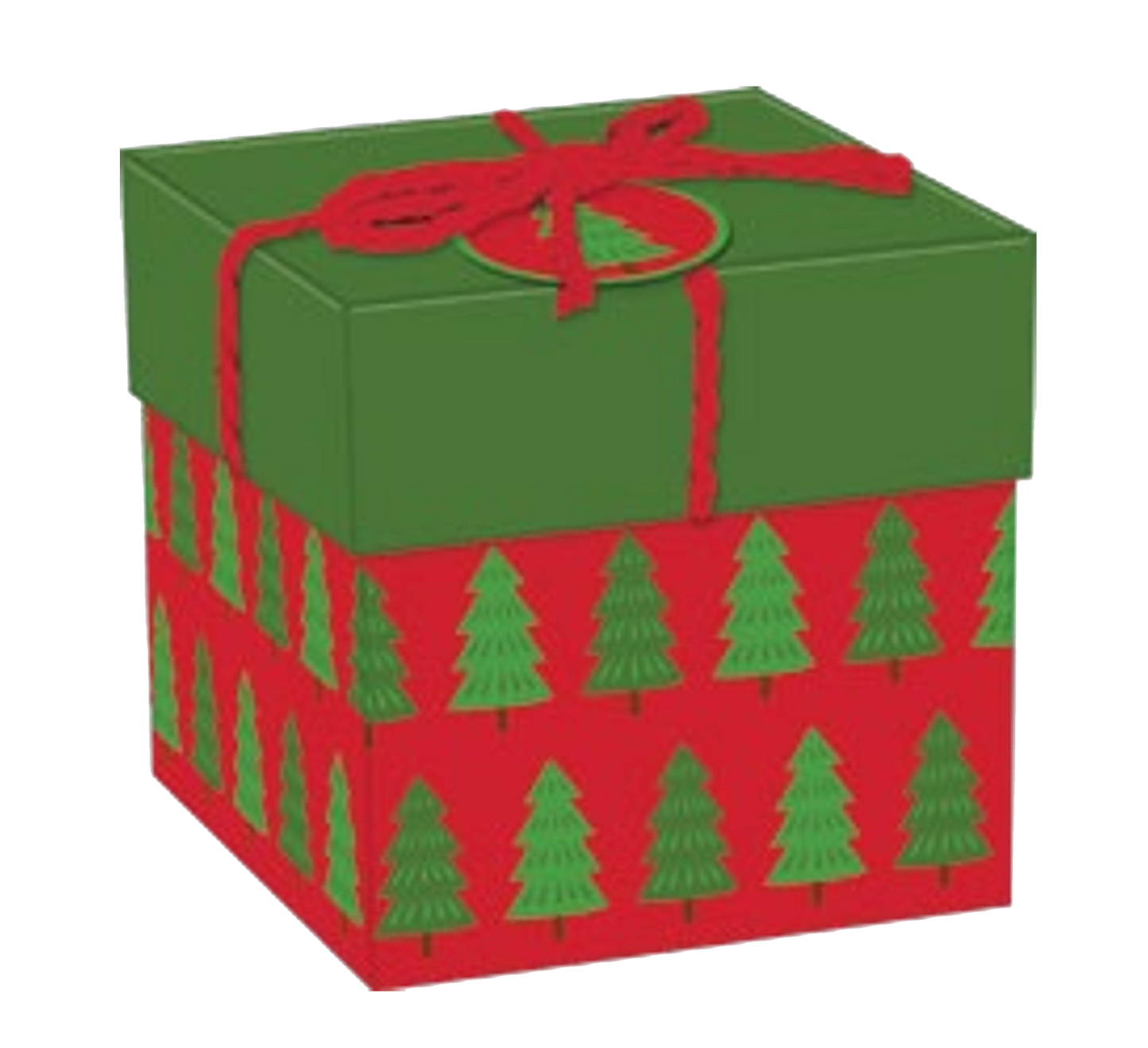 Gift Box Cube for Gift Cards - 3" x 3" -  Joy Present Stack