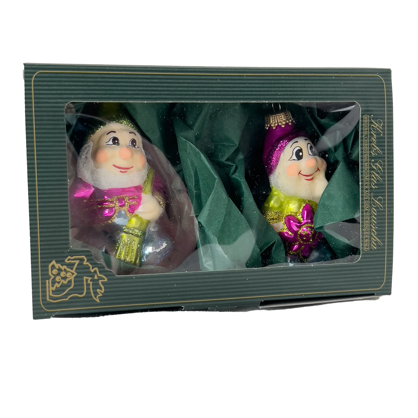 4-Inch Enchanted Gnomes - 2 Piece Set