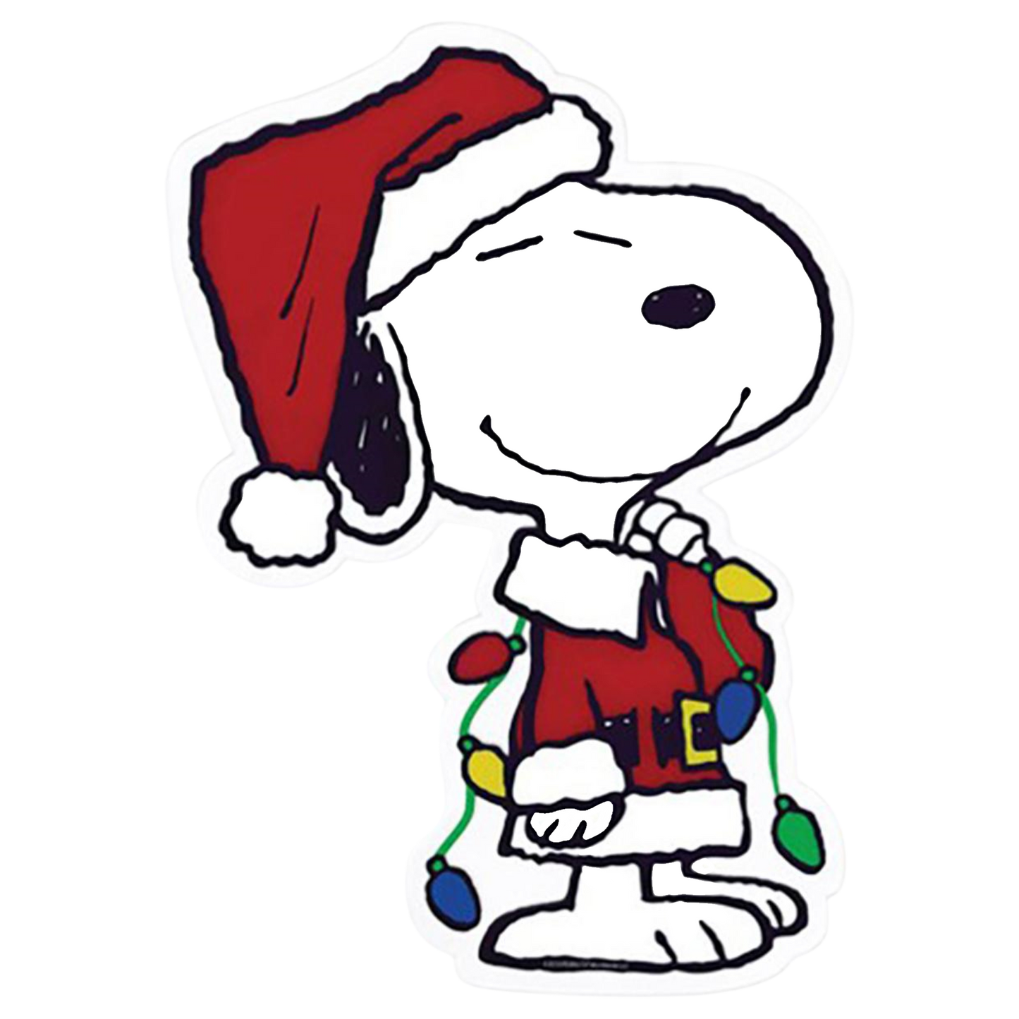 Peanuts 2-sided Window Cling -