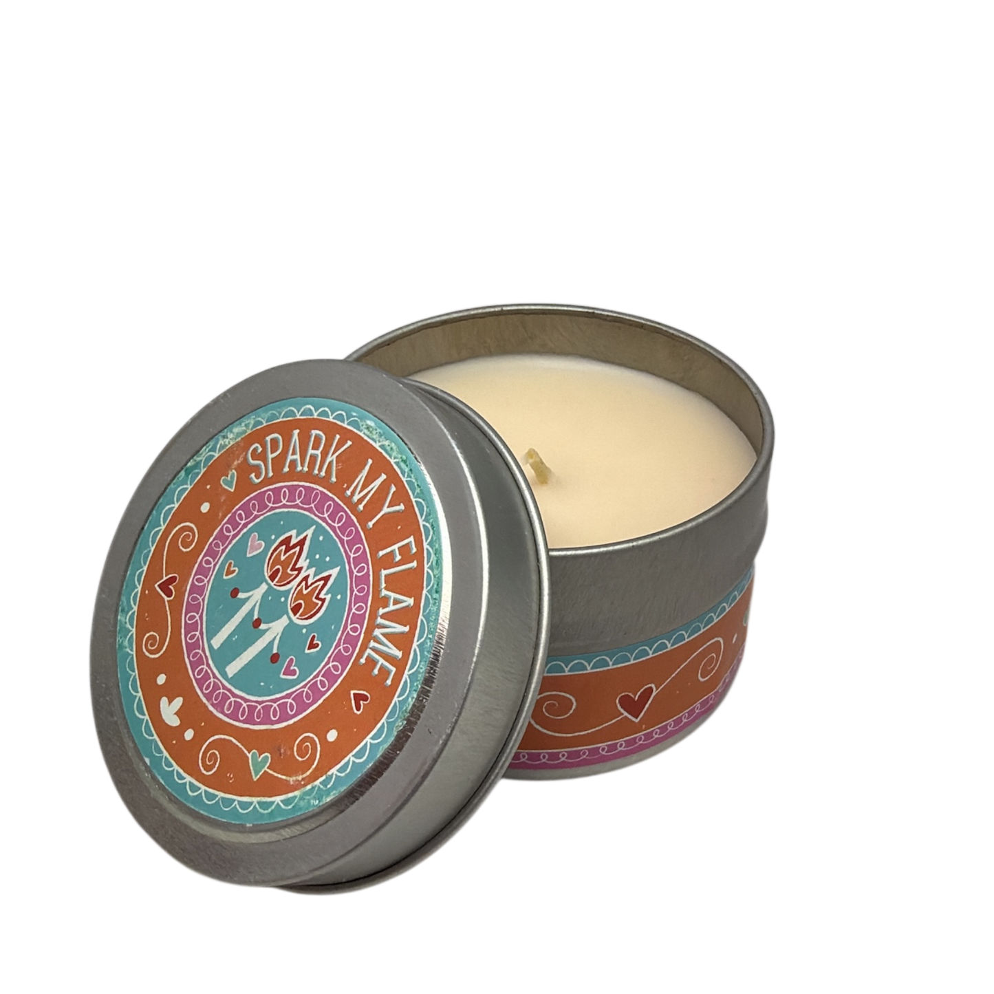 Spark My Flame 3 oz Candle Tin - Sunkissed