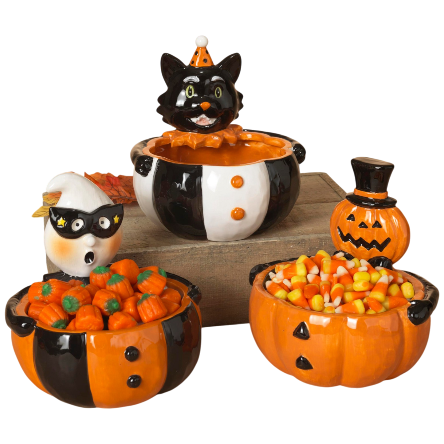 Halloween Ceramic Candy Dish -
