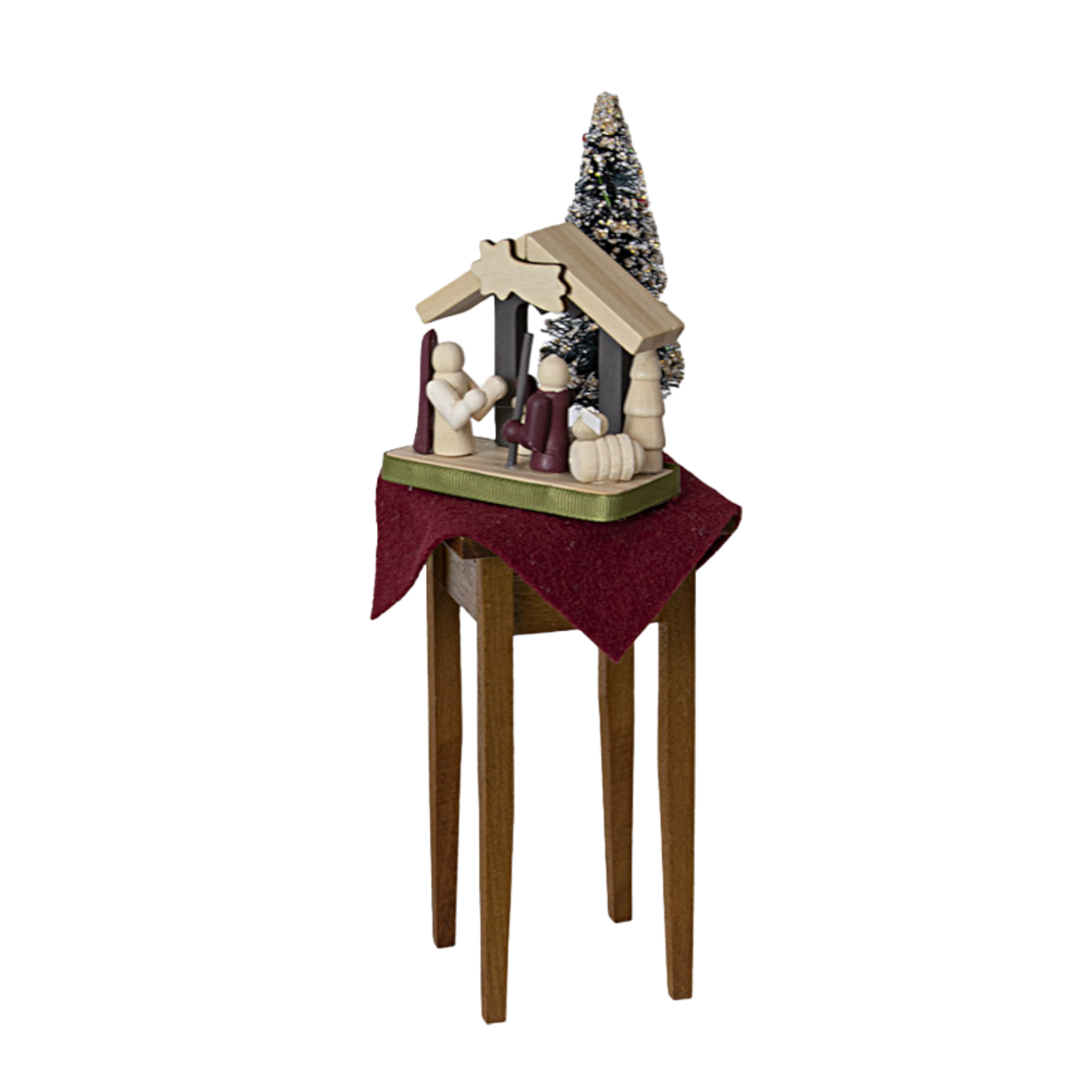 Nativity Table for Carolers