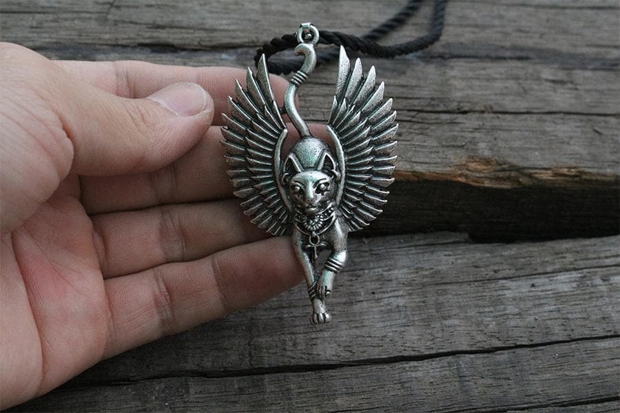 Bastet Goddess of Cats Necklace
