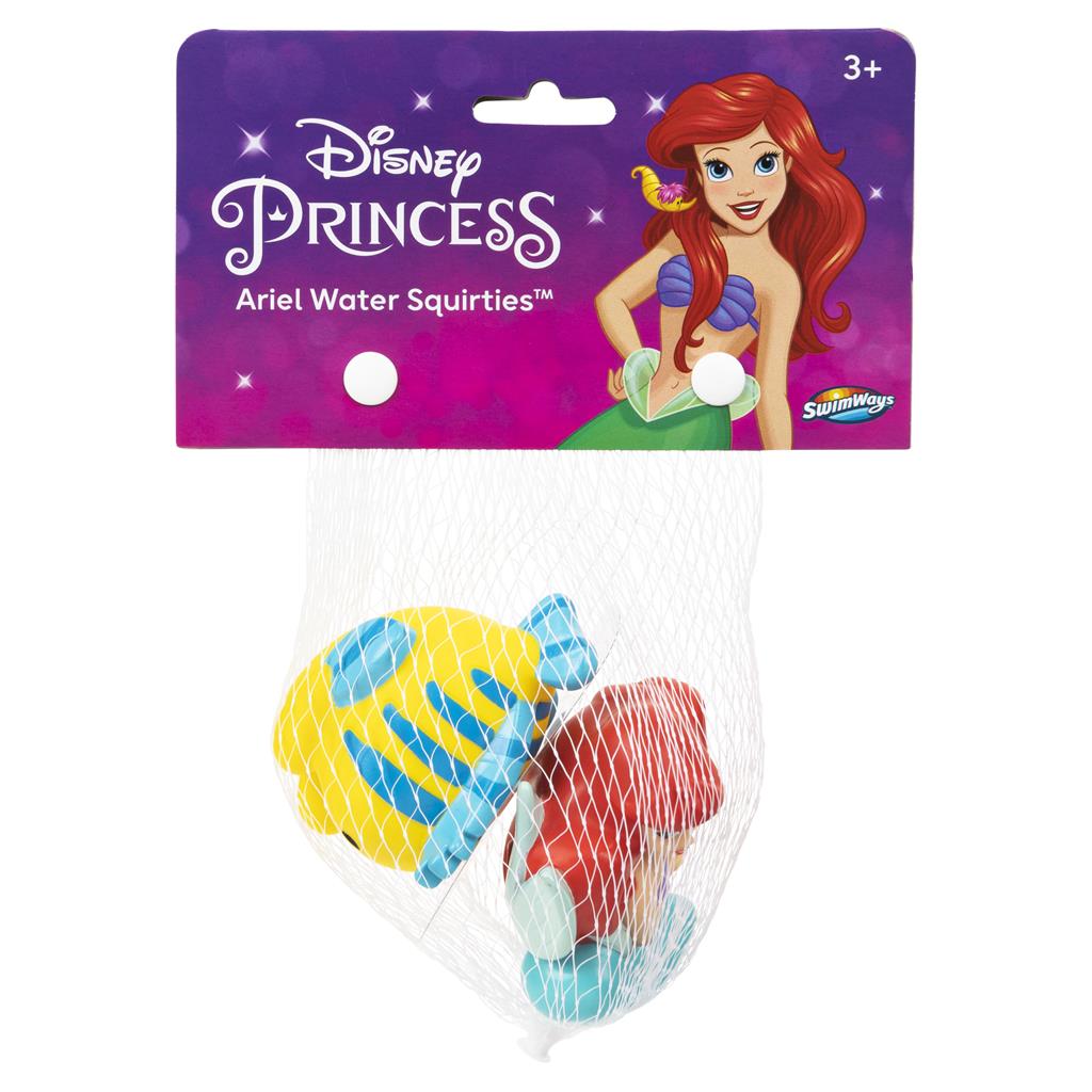 Ariel and Flounder Water Squirties