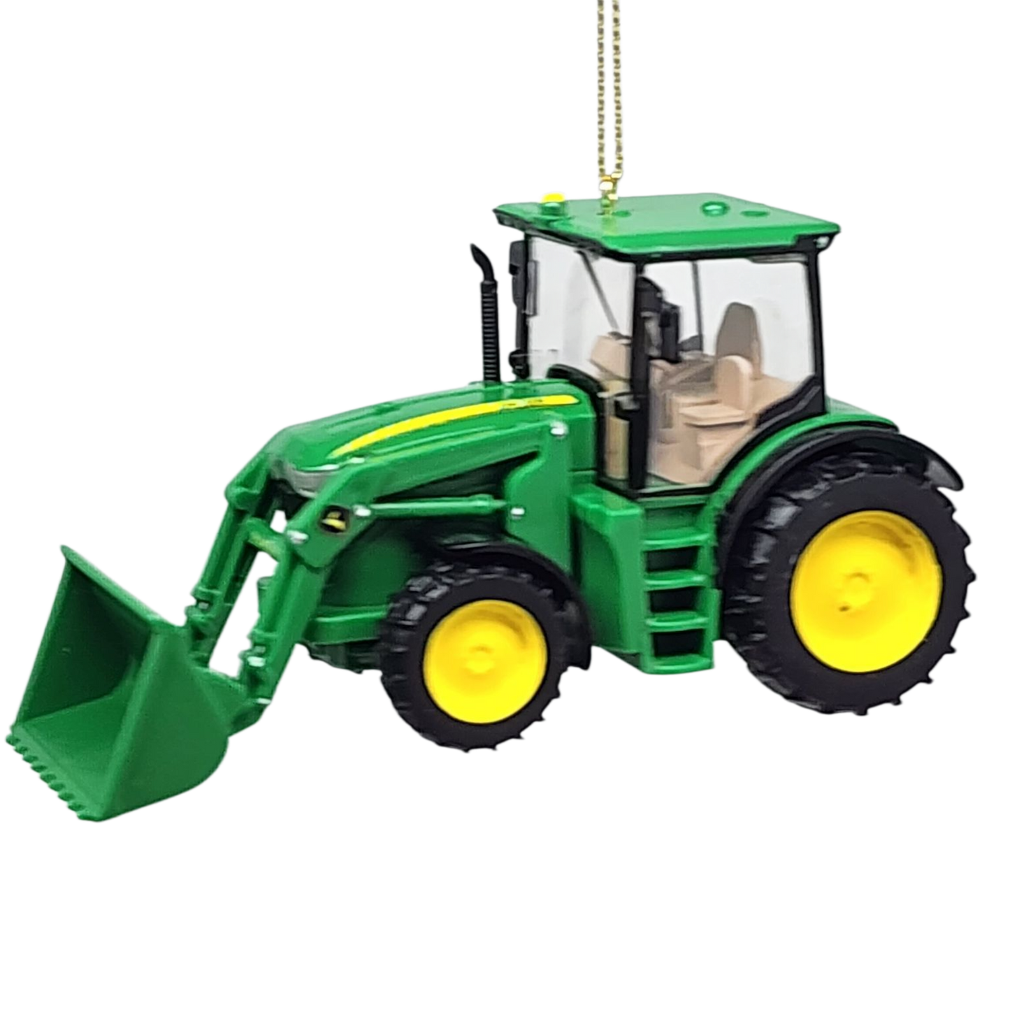 John Deere 680R Diesel Tractor with Loader Ornament