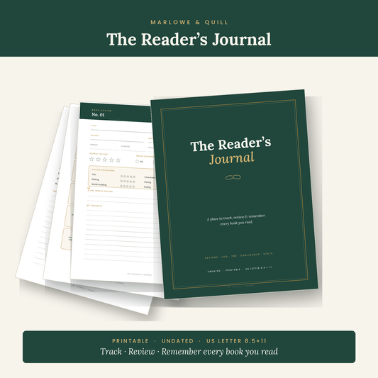 The Readers Journal (Printable)