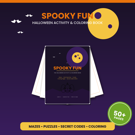 SPOOKY FUN THE HALLOWEEN ACTIVITY & COLORING BOOK