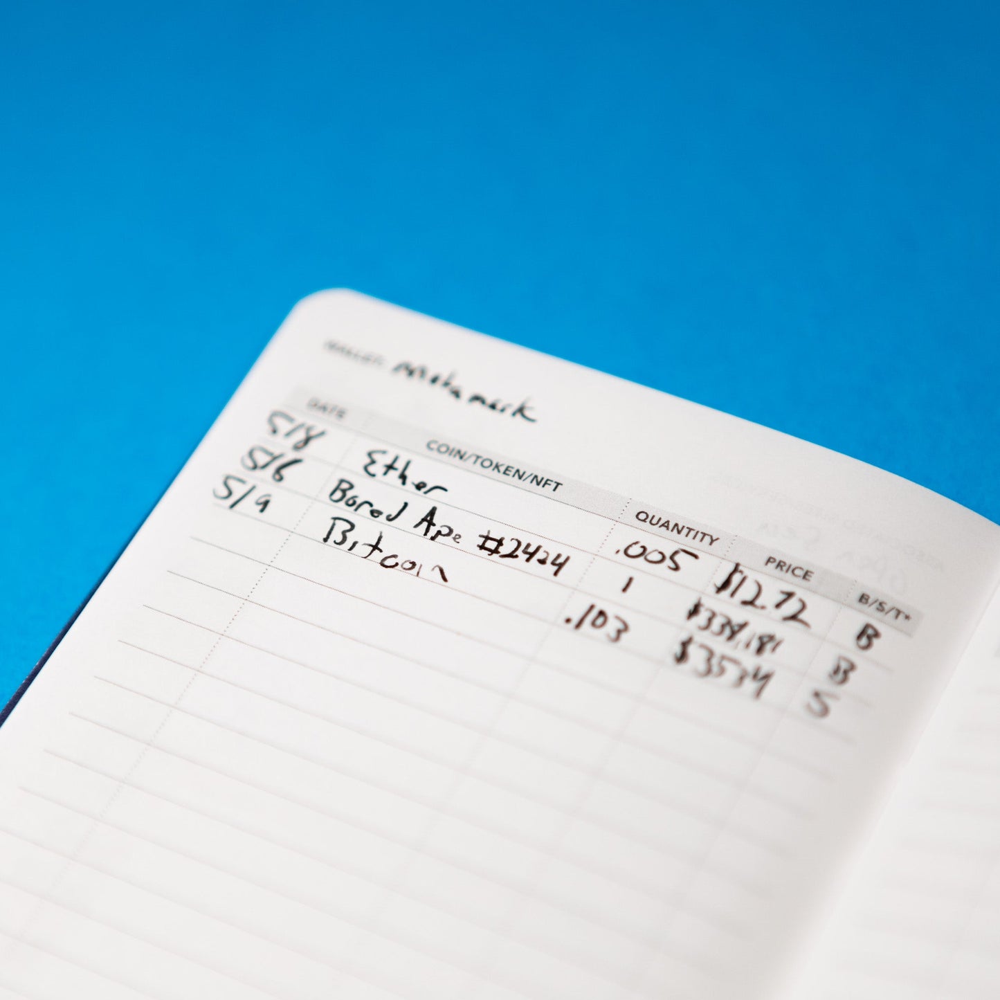 Crypto Wallet Log | Secure Offline Tracking