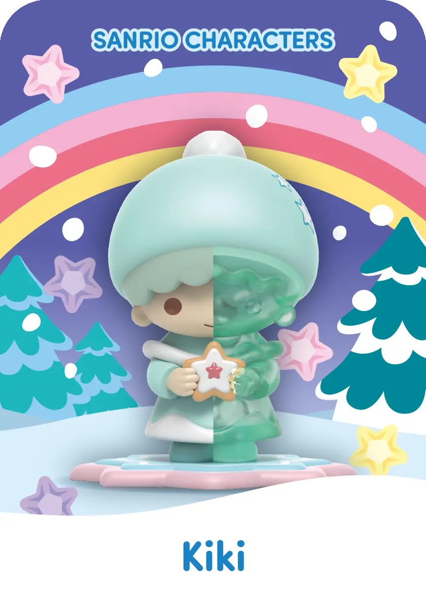 Kandy x Sanrio Snowy Dreams Blind Box - Hello Kitty Winter Series by Mighty Jaxx