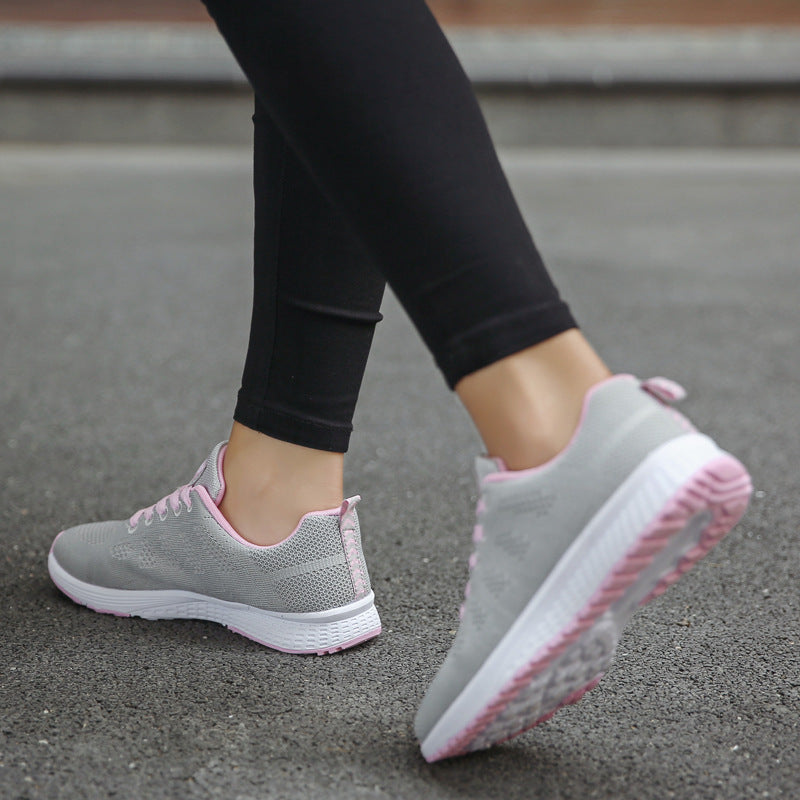 🔥 Women's Sports Sneakers – Lightweight, Breathable Running Shoes