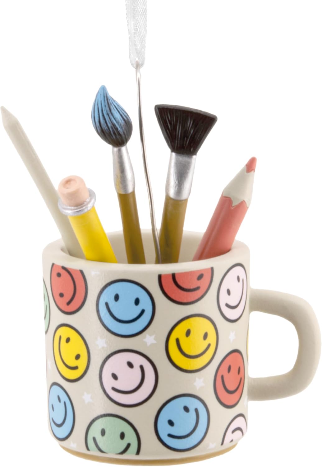 Make It Happy Paintbrush Mug  Hallmark Ornament