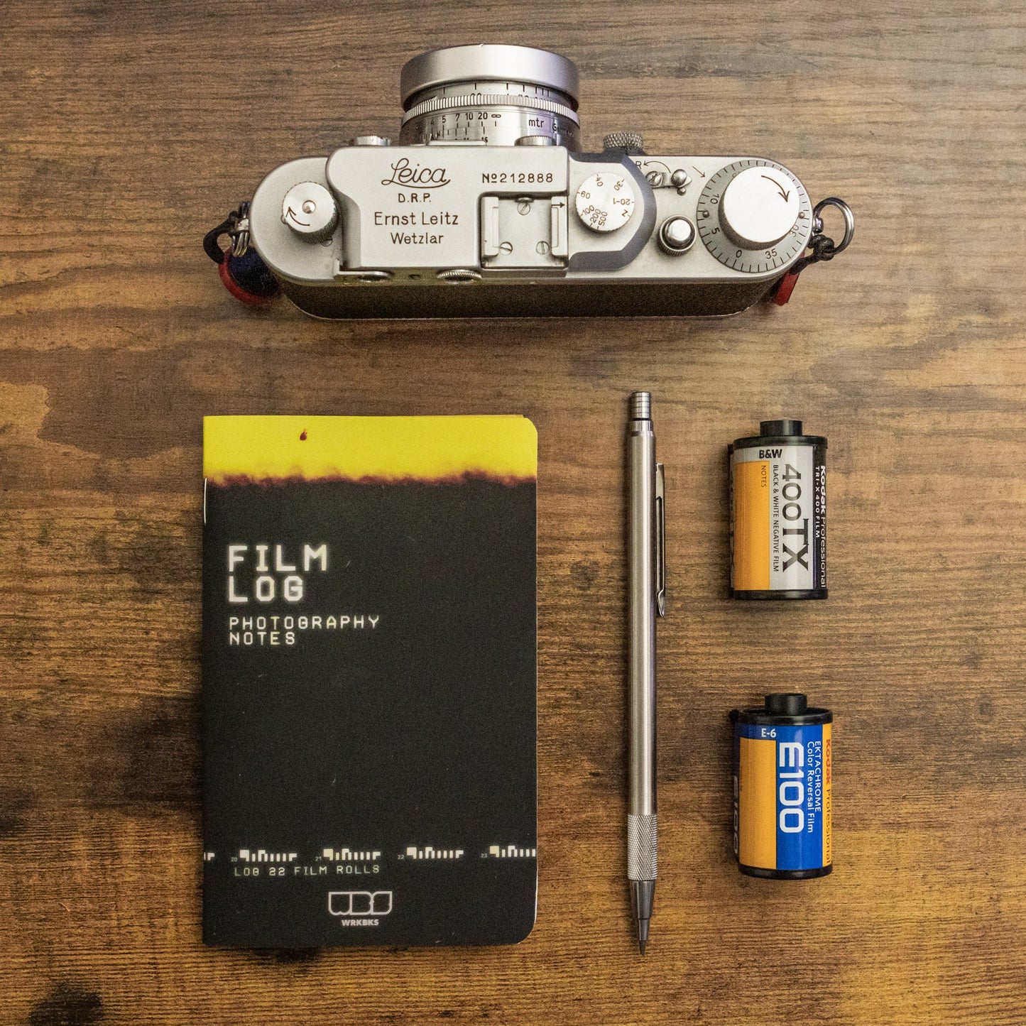 Film Photography Log | 35mm & 120 Film Logbook | WRKBKS