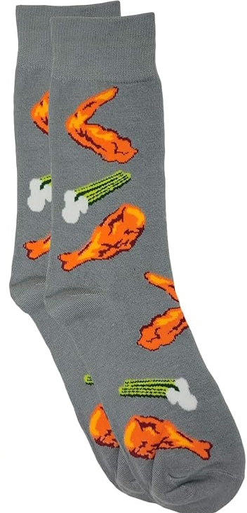 Buffalo Wings Crew Socks