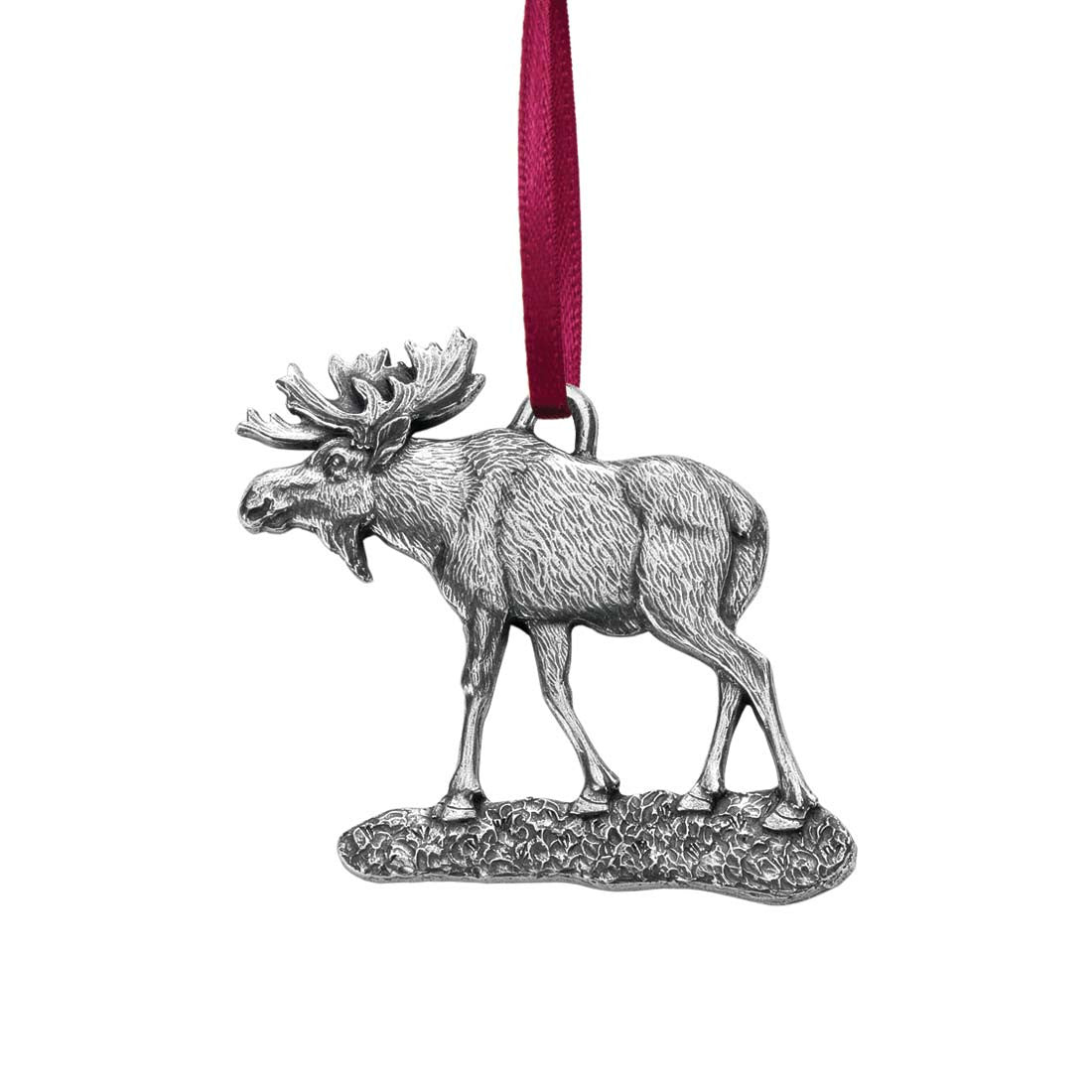 Moose Ornament – Nature-Inspired Pewter Keepsake