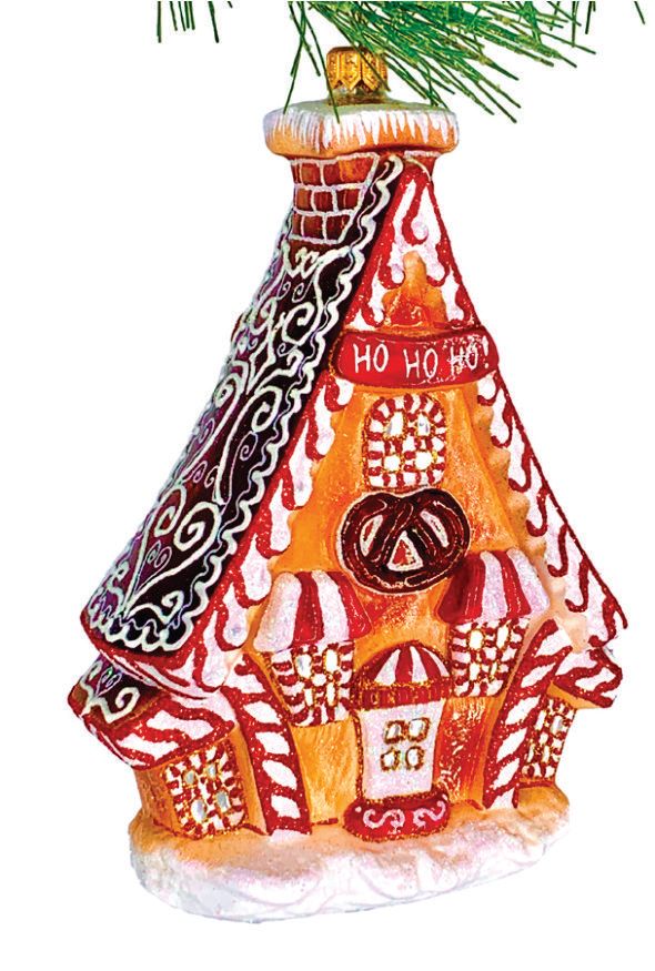 Ginger Chalet Ornament