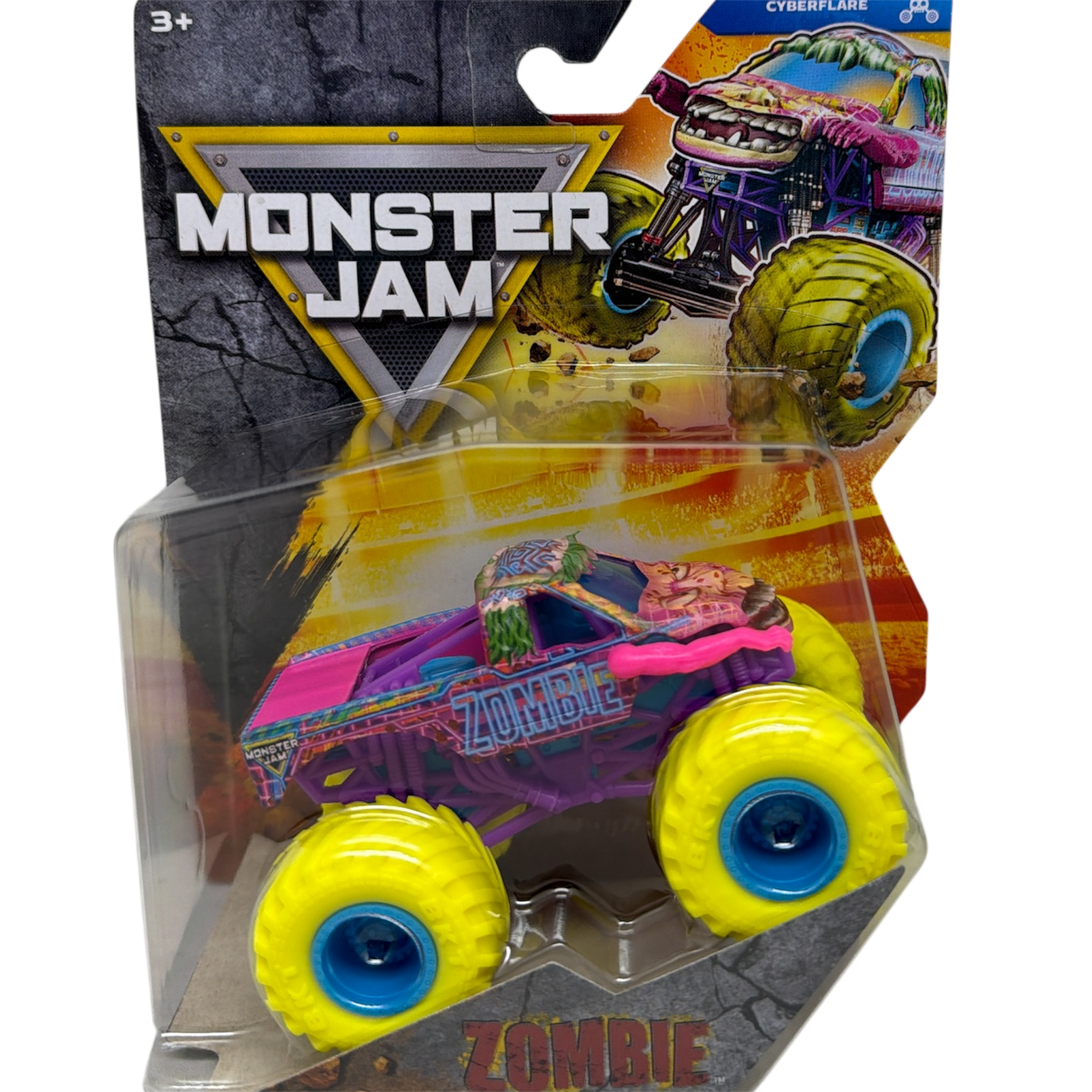 Monster Jam - 1:64 Scale Die Cast - Zombie Cyberflare