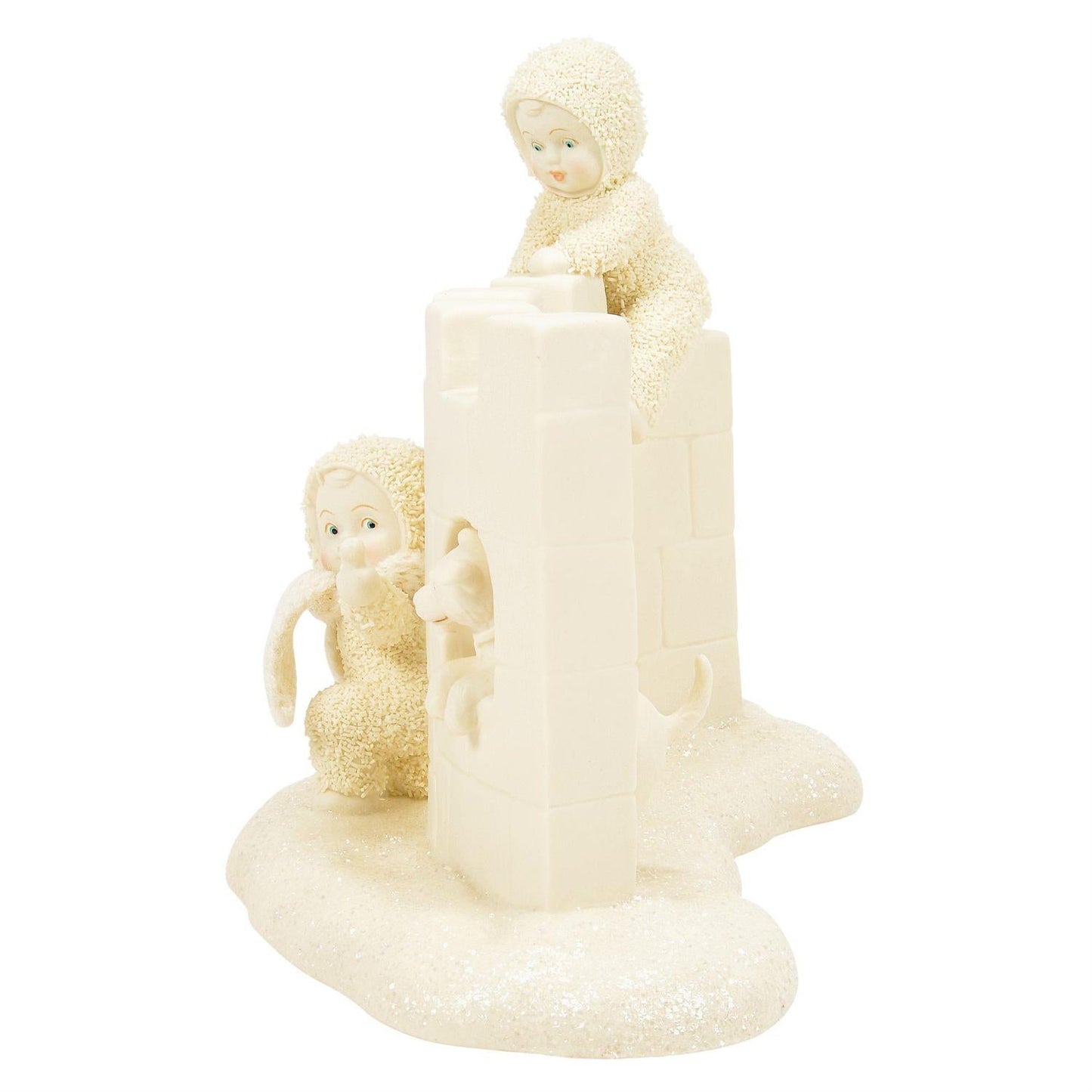 Let's Build a Snowfort Snowbabies Figurine