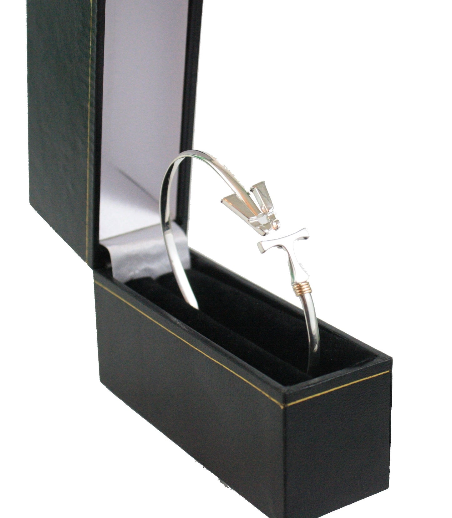 Vermont   Hook Bracelet Silver - 3mm Band - 8 Inch
