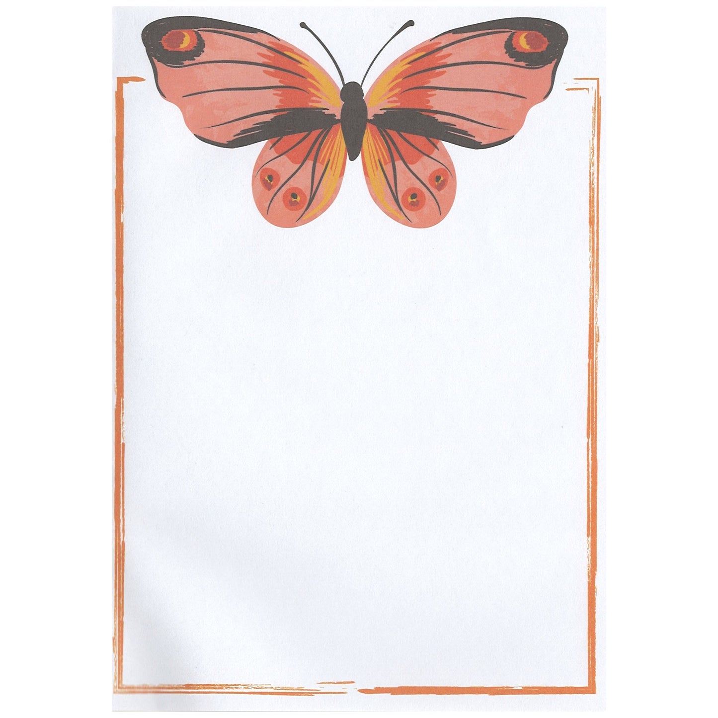 Watercolor Butterfly - Thinking of You Card