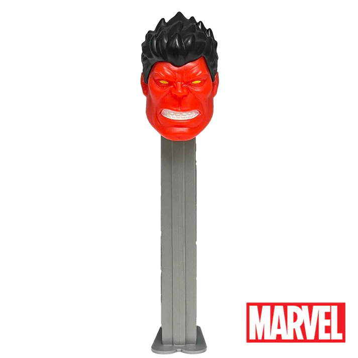 Pez Candy Dispenser - Marvel - Red Hulk