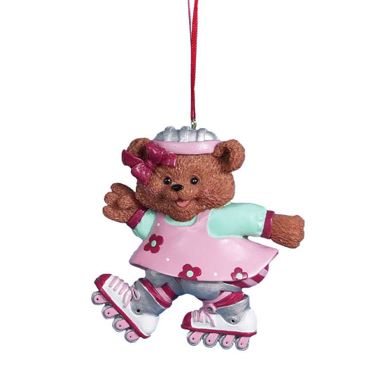 Roller Skating Ornament - Girl