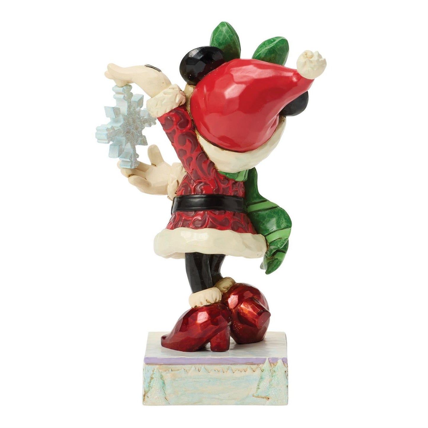 Minnie with Snowflake Figurine – Disney Traditions