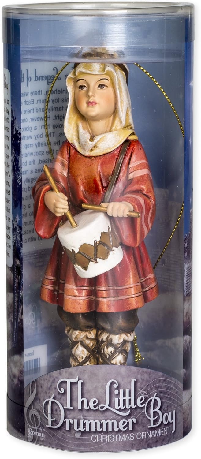 5 inch Drummer Boy Ornament