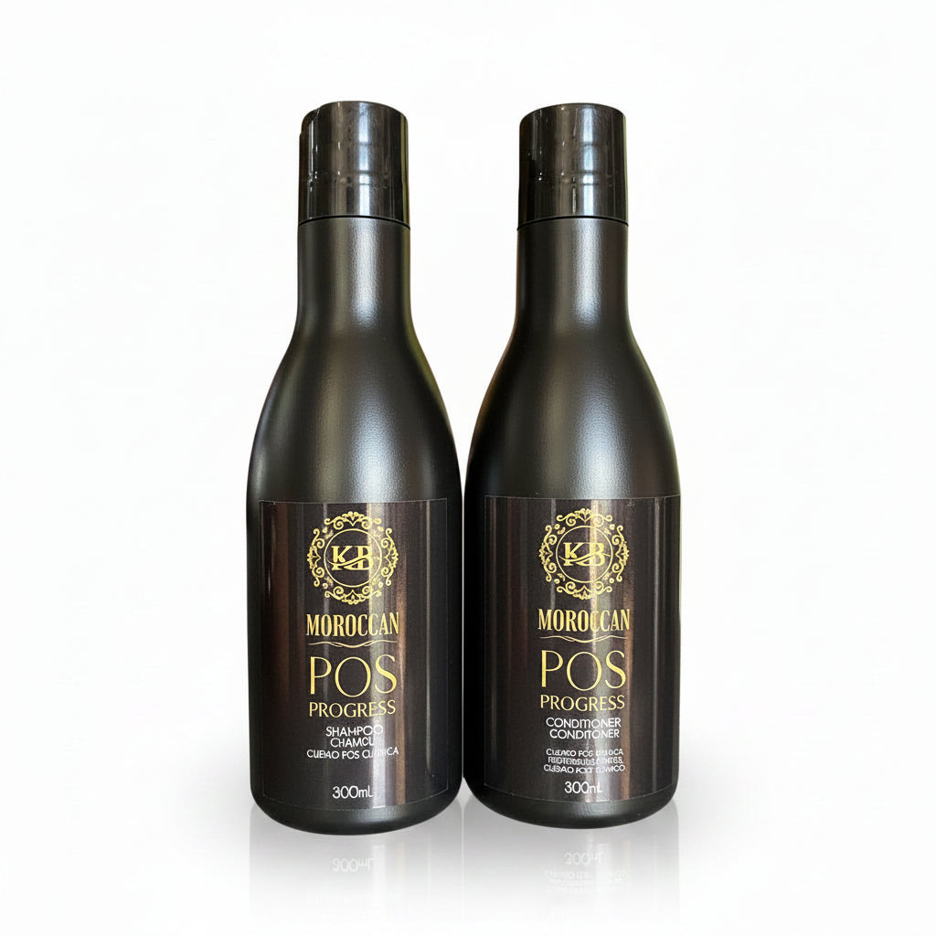 KB Moroccan Pos Progress Kit Argan Oil Infused Hair Revitalization Duo