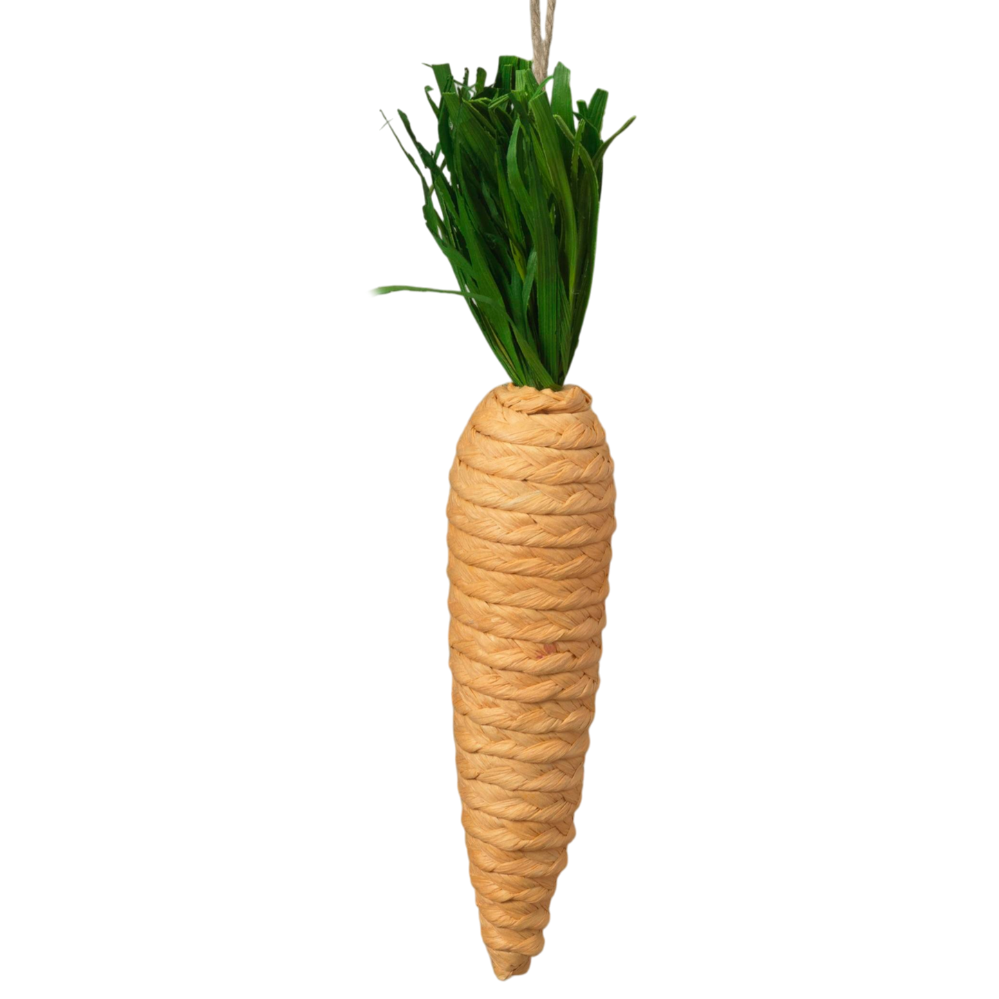 Sisal Rope Carrot Ornament -