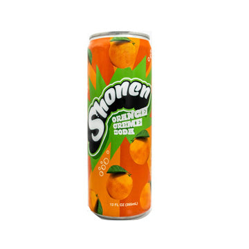 Shonen Orange Creme Soda 12 Pack - Japanese Anime Soda 12oz Cans | Orange Cream Flavor